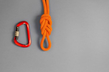 Tırmanma ve dağcılık için ekipmanlar.