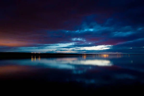 Night sky and sea. — Stock Photo, Image