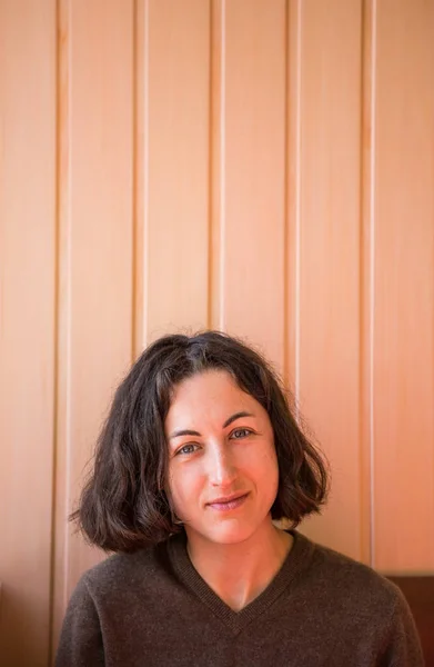 stock image Portrait of a brunette.