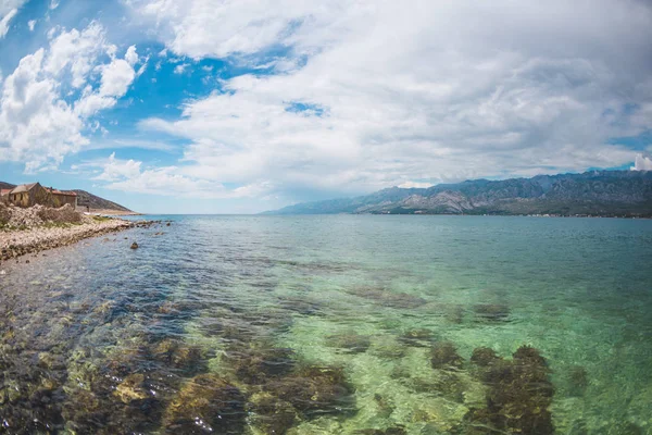 Orilla del Mar Adriático . — Foto de Stock