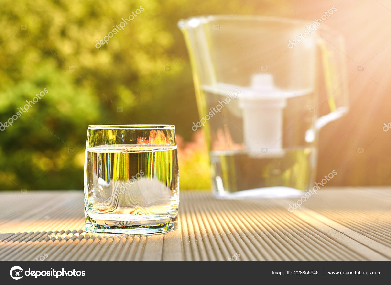 clear glass with water