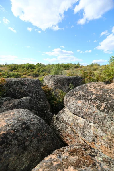 Rachadura Arbuzynsky Canyon Mykolaiv Region Ucrânia — Fotografia de Stock