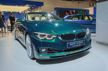 BMW Alpina Cabrio araba IAA Frankfurt Otomobil Fuarı'nda