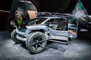 Audi Ai: İzler özerk konsept araba: Iaa 2019 'da fütüristik off-road aracı