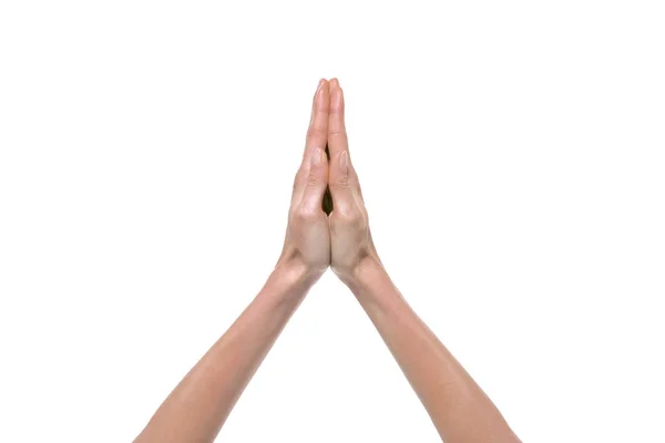 Körpersprache Mit Hand Handsprache — Stockfoto