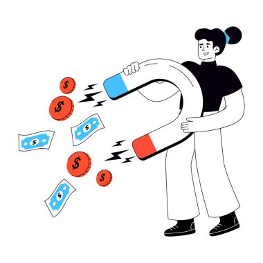 Para çekmenin güzel bir tasarımı.