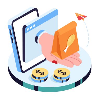 Kaliteli bir yemek indirme örneği.