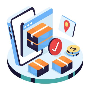 Düzenlenebilir dizayn simgesi seçildi