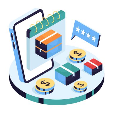 Perfect design icon of parcel schedule