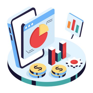 Pasta grafiğinin eşsiz tasarımı