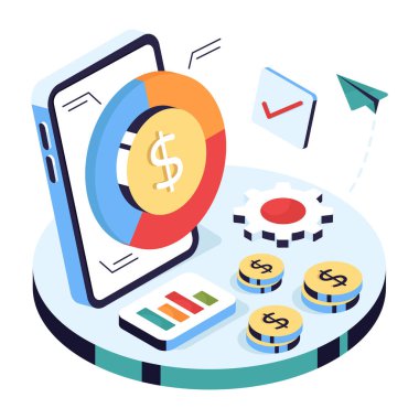 Mali veri analizlerinin izometrik tasarımı