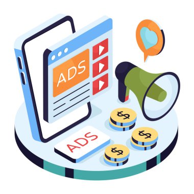 Reklam sitesinin mükemmel tasarım çizimi