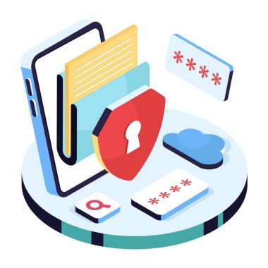 Dizin güvenliğinin illüstrasyonunu en iyi indirme