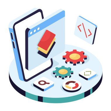 An editable design icon of layers