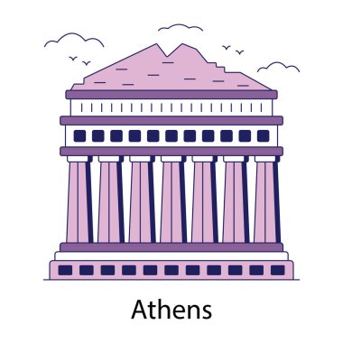 Atina 'nın yaratıcı tasarım simgesi