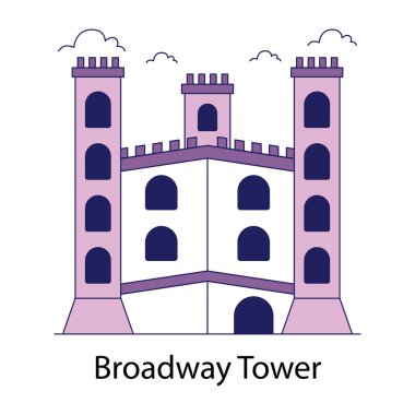 Broadway Kulesi 'nin mükemmel tasarım simgesi