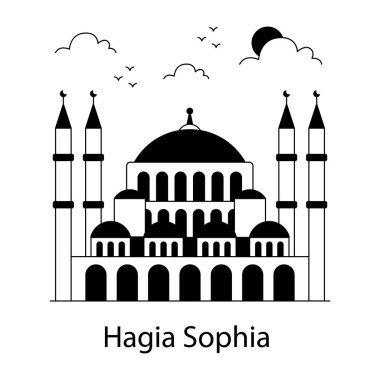 Aya Sofya 'nın simge tasarımı.