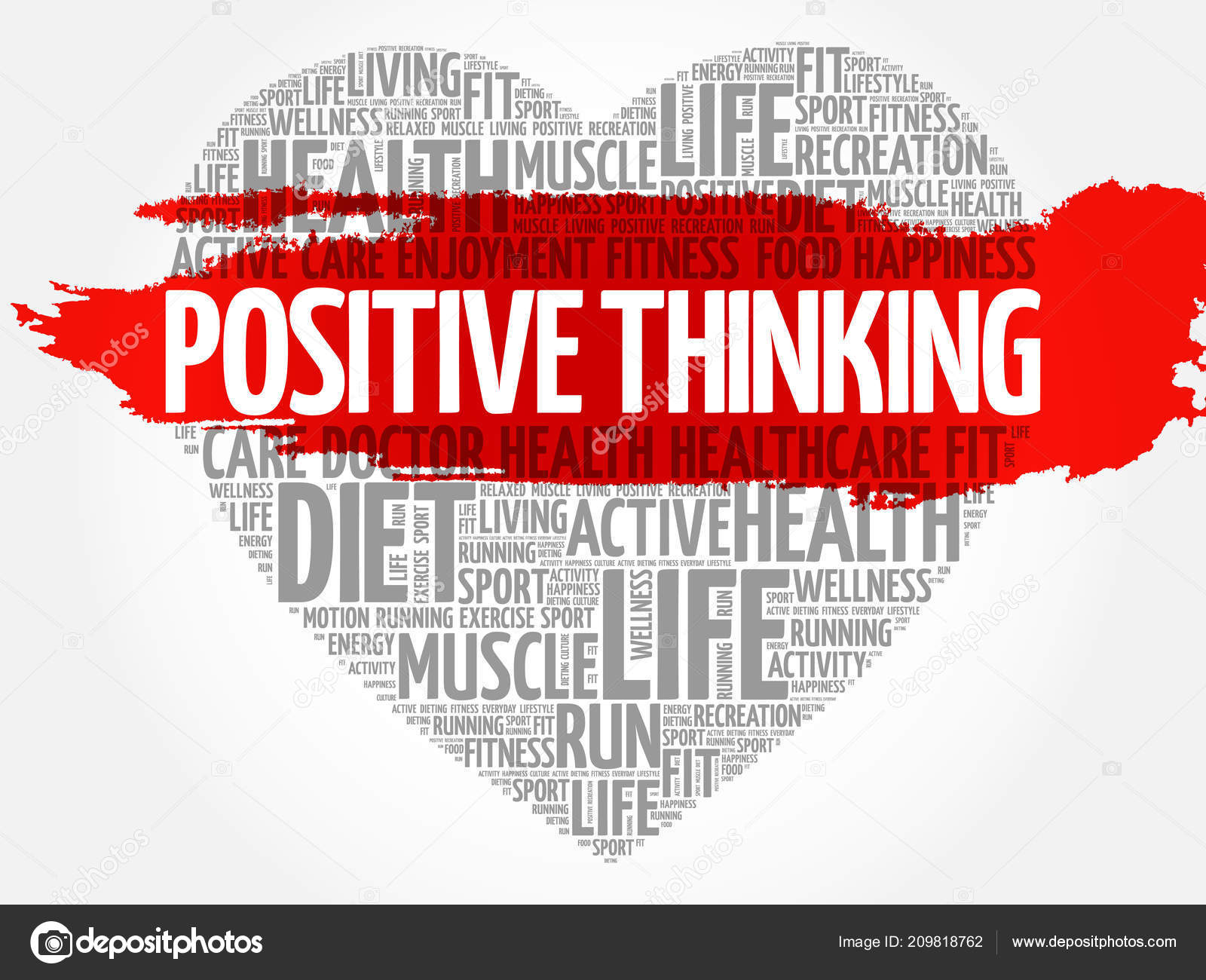 积极思考的心字云图库矢量图©dizanna 209818762, image size:1600x1300