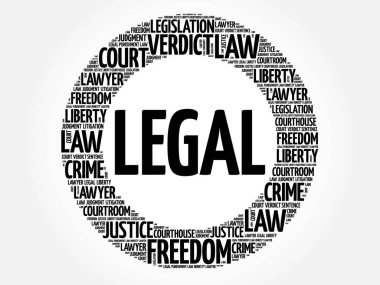Yasal kelime bulutu