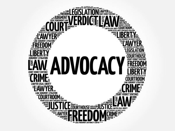 Облако слов-адвокатов

