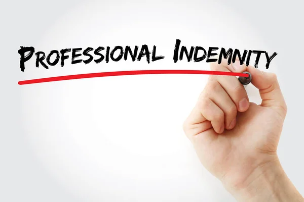 stock image PI - Professional Indemnity cronym, business concept background