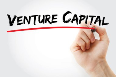 VC - Venture Capital kısaltması, iş konsepti geçmişi