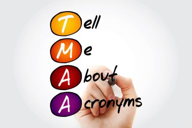 TMAA - Bana Kısaltmalardan, kısaltma kavramından bahset