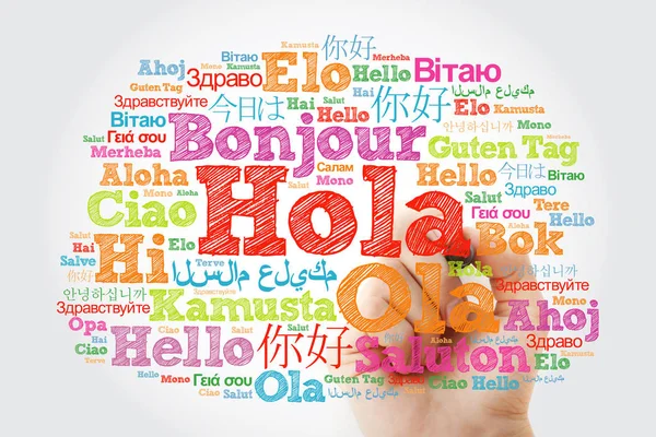 Bienvenido (Welcome In Spanish) Word Cloud In Different Languages,  Conceptual Background Royalty Free SVG, Cliparts, Vectors, and Stock  Illustration. Image 157875590.