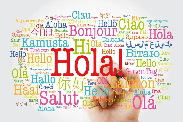 Bienvenido (Welcome in Spanish) word cloud - Stock Illustration  [72231059] - PIXTA