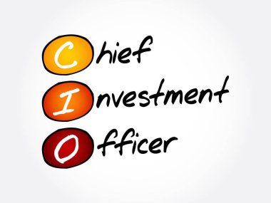 CIO - Yatırım Şefi, kısaltma iş konsepti geçmişi