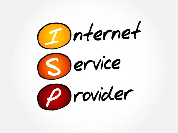 Fsi Fournisseur Services Internet Contexte Concept Technologie Acronyme — Image vectorielle