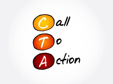 CTA - Eyleme Çağrı, kısaltma iş konsepti geçmişi