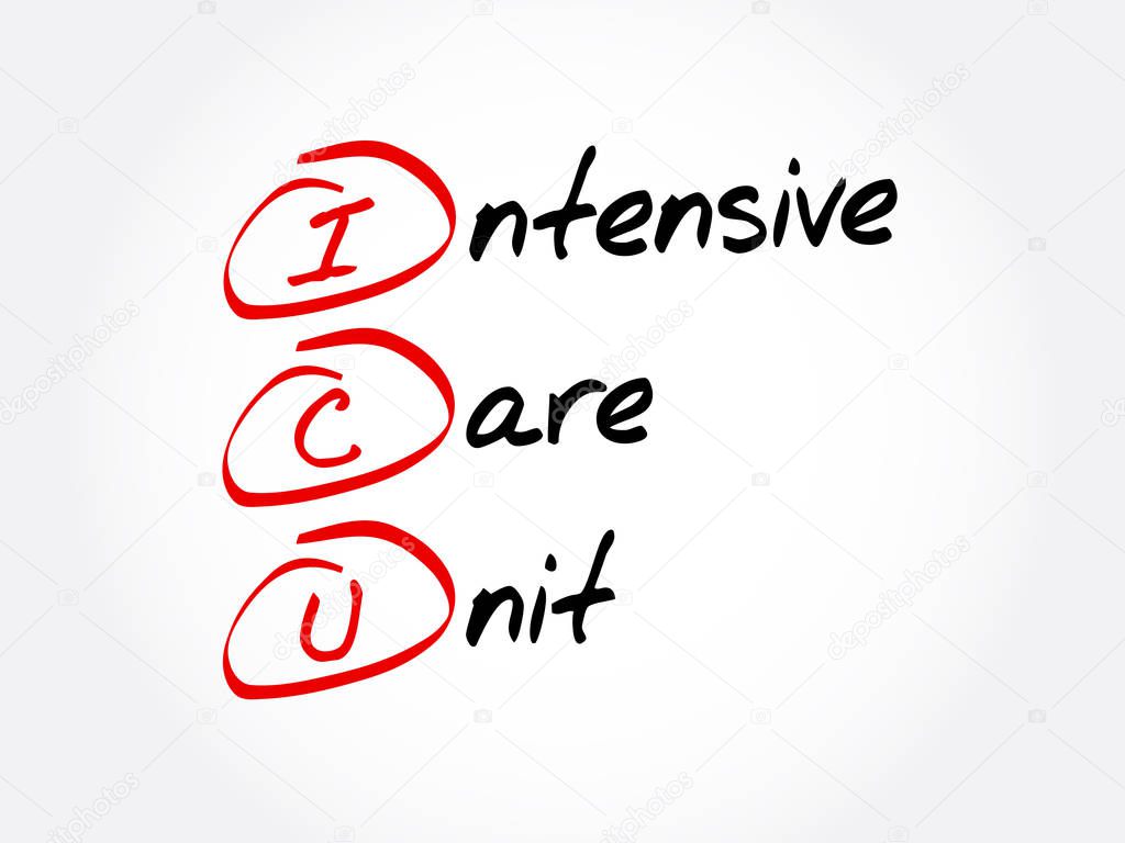 ICU - Intensive Care Unit acronym