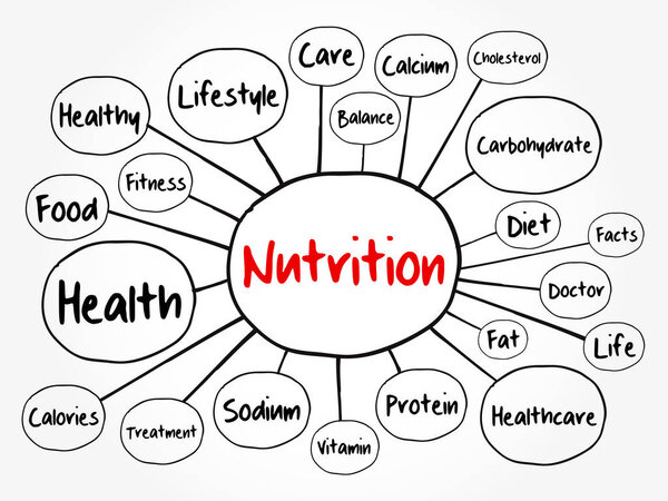 План питания, концепция здоровья для презентаций и докладов
