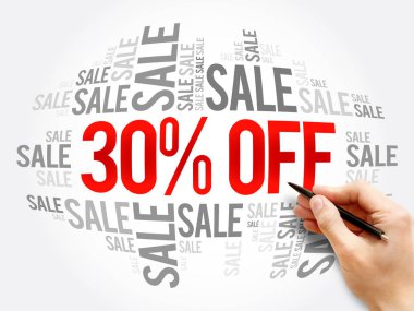 % 30 off Satılık kelime bulutu kolaj