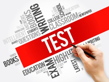 Kelime bulutu kolaj test
