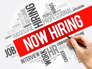 Şimdi kelime bulutu kolaj Kiralama