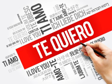 Te quiero (ı Love You İspanyolca)