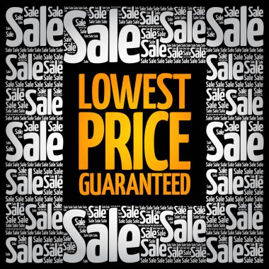 En düşük fiyat garantisi kelime bulutu