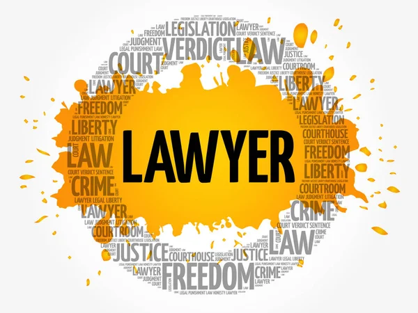 Avukat kelime bulutu kavramı