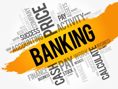 Kelime bulutu kolaj bankacılık