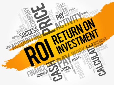 Roi-yatırım kelime bulutu getirisi