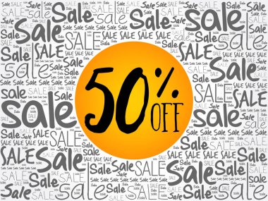 Kelime bulutu arka plan kapalı % 50