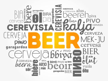 Bira dünyanın farklı dillerde