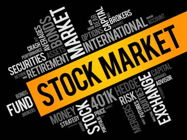 Borsa kelime bulutu kolaj