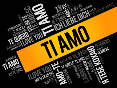 Ti amo (ı Love You İtalyanca)
