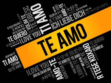 Te amo (ı Love You İspanyolca)