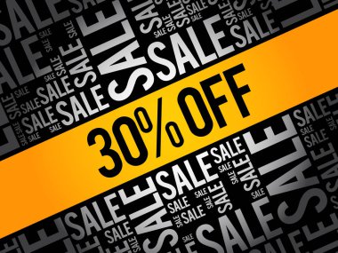 % 30 off Satılık kelime bulutu kolaj