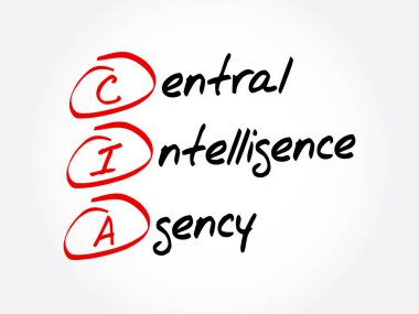 CIA - Merkezi İstihbarat Teşkilatı kısaltması