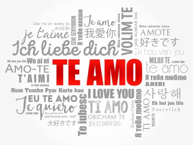 Te amo (ı Love You İspanyolca)